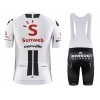 Tenue Cycliste et Cuissard à Bretelles 2020 Team Sunweb N002